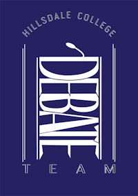 hilldale college debating team logo